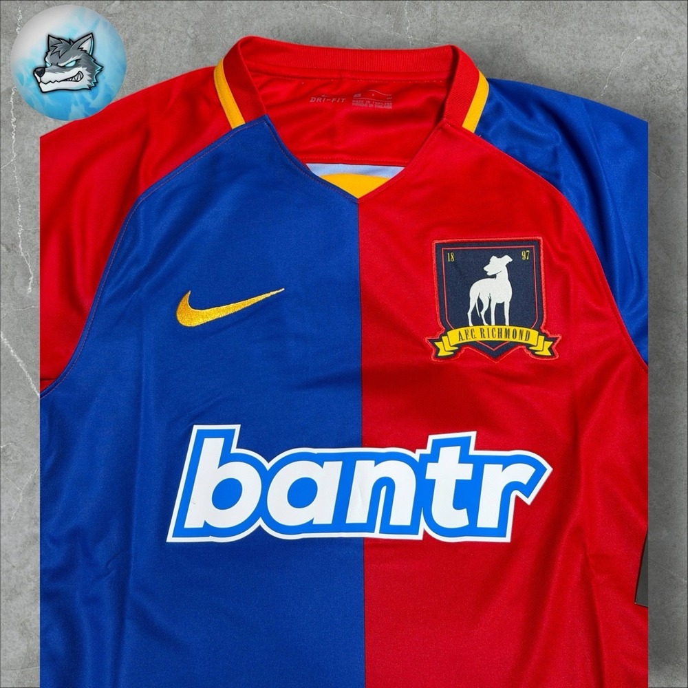 Ted Lasso AFC Richmond Nike Home Soccer Jersey Men's Size Small FD2361-449 NEW - Picture 4 of 4